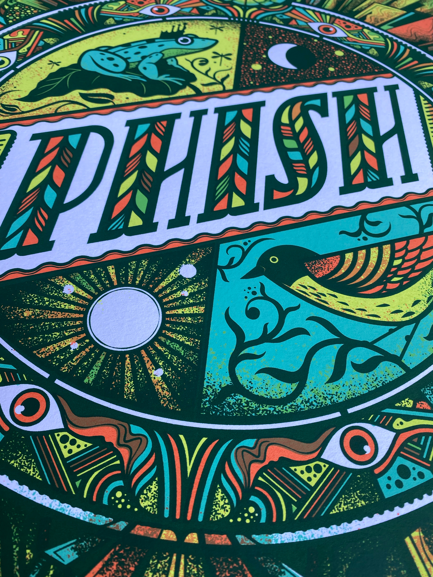 Phish Michigan 2022 Poster