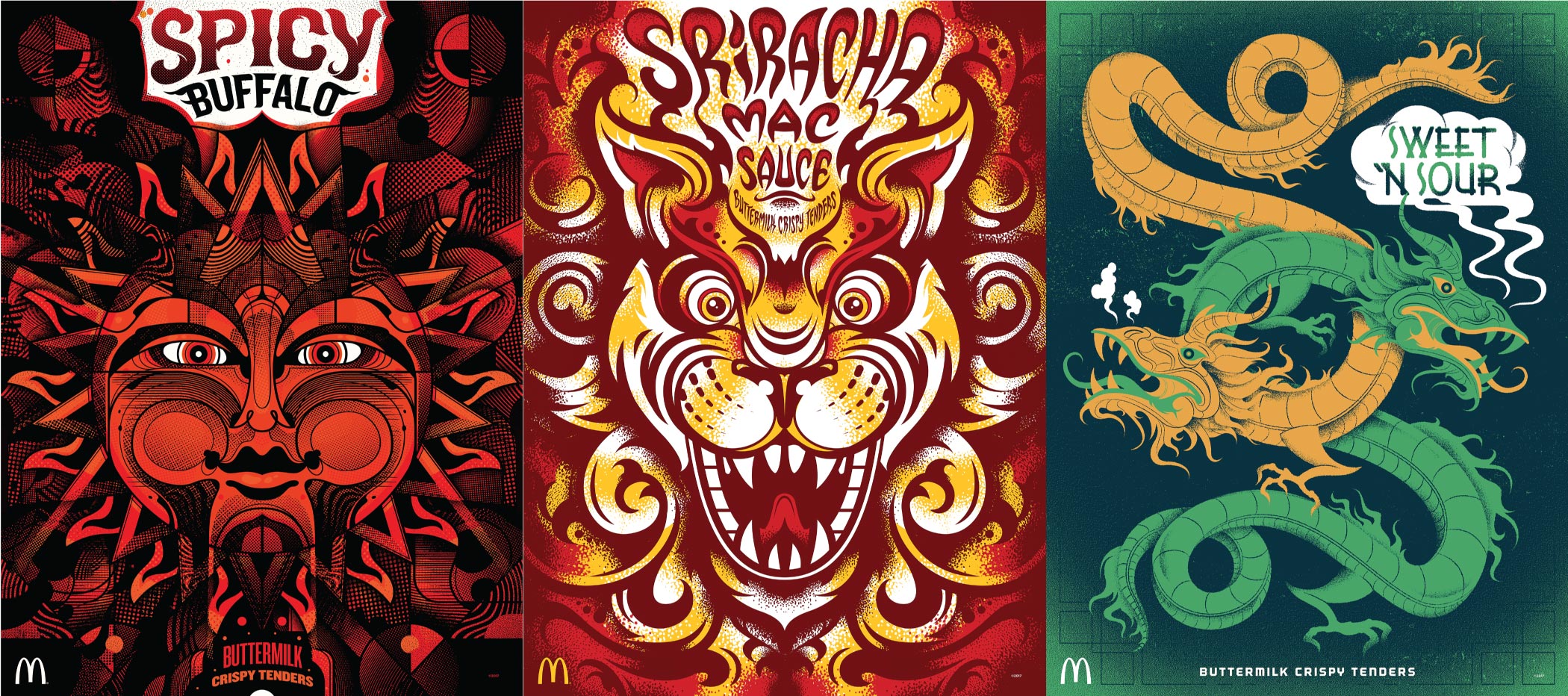 McDonalds Sauce Posters