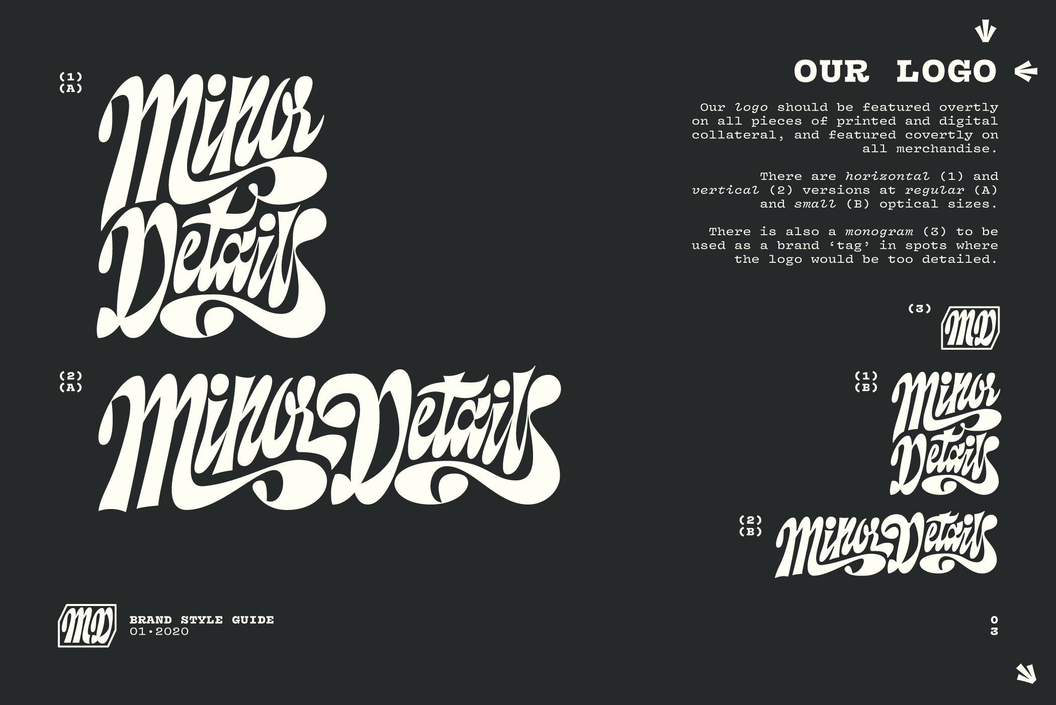 Minor Details Logo Expanded